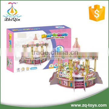 2016 Intelligent 3d puzzle diy toy for children