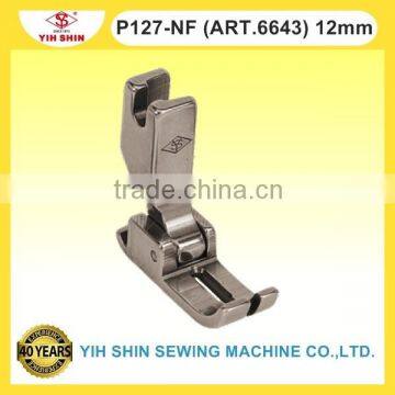 Industrial Sewing Machine Parts Needle Feed Feet Single Needle P127-NF (ART.6643) 12mm Presser Feet