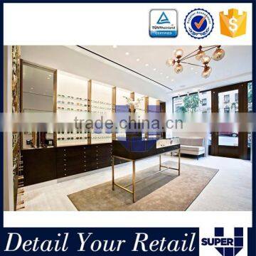 2016 new design trade assurance optical shop decoration