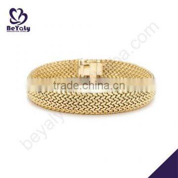 hot sale costume silver jewelry titanium bracelet magnet