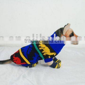 knit dog sweater / clothes/dress