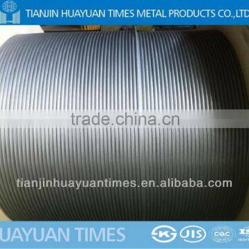 Hot dip Galvanized steel stranded wire(guy wire)1*3,1*7,1*19,1*37