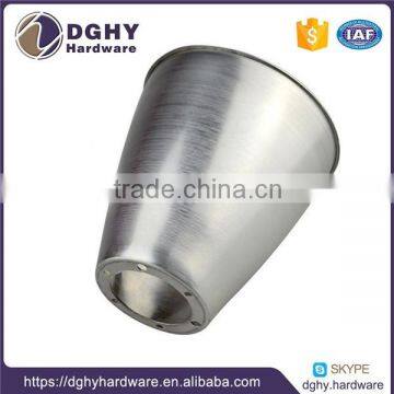 OEM aluminum spinning metal cone shaped lamp shades