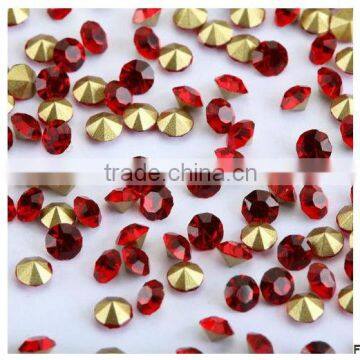 China high quality pointback glass rhinestone