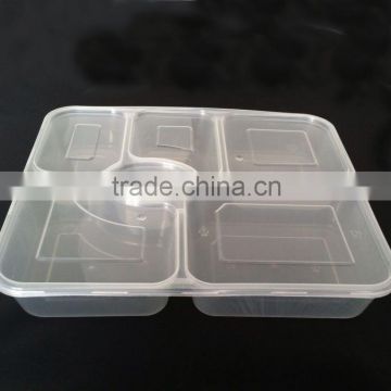 disposable plastic transparent deli container clear disposable microwave food container