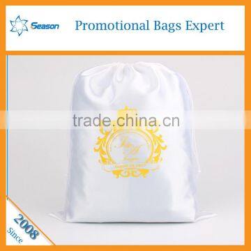 Custom Logo Design Drawstring Backpack School Bag Supplier's Choice photo-4