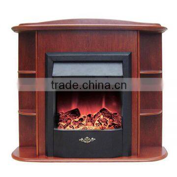 Polystone Mantel Electric fireplace