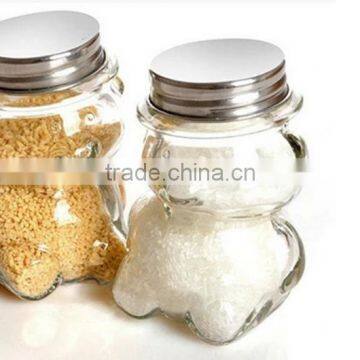 100ml small airtight bear sauce glass bottle with cap                        
                                                                                Supplier's Choice