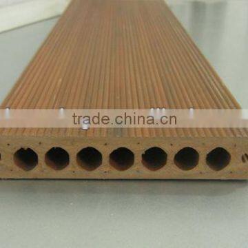 Get 2013 new anti- insect solid timber white platform 140*25mm impression wpc outdoor decking