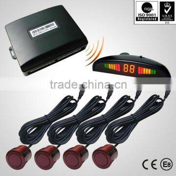 Good feedback rear wireless parking sensor,car parking lot sensor system