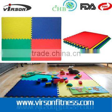 Virson large plastic eva interlocking foam play mats for children