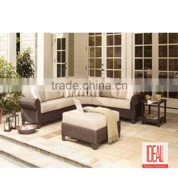 Manufacturer wholesale Outdoor Modern rattan furniture/ rattan furniture garden set/ outdoor rattan sofa