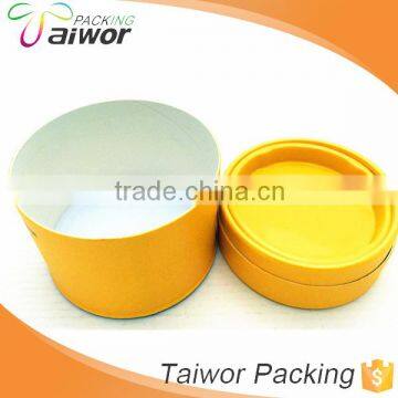 Custom Print Paper round boxed Cardboard Cosmetic box & paper round box