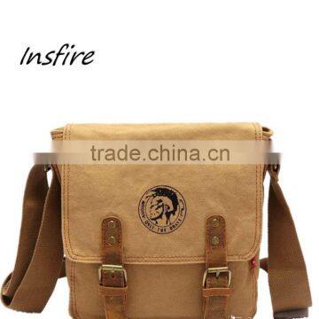 OEM high level crossbody sling bag for men, canvas messenger bag