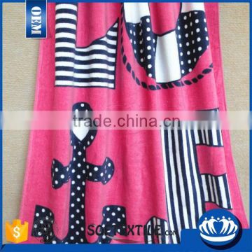 Wholesale new design promotional dragon beach towel