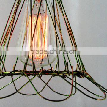 10.9-3 Stunning in Any Scene Decorative and Effective Bulb is as Close to Original as Possible American Style Cage Pendant photo-2