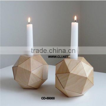 20 Sided Dice Shaped Marble Candle Holder