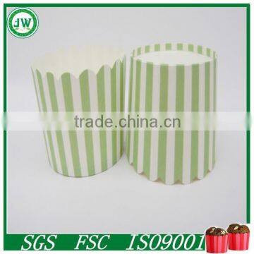 homemade stripe cupcake liner paper baking cups