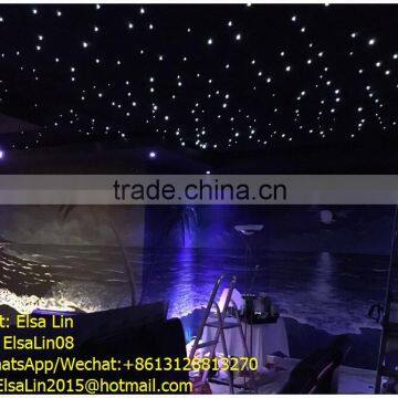 Christmas lights led cloth lighting rgb led sky star curtain /led cloth led sky drape for ceiling decoration