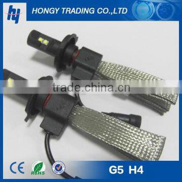 h4 car led headlight 9005 9006 H4 G5 3000lm