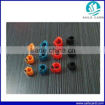 Colorful Plastic Electronic RFID Racing Pigeon Ring photo-5