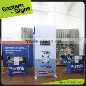 Clear Smart Oxydic Aluminum Full Color Printing Advertising Modular Exhibition Booth