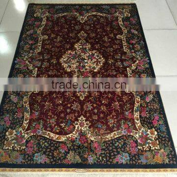 Guangzhou Whosale Muslim Prayer Carpet Prayer Silk Rug Persian Rug Collection Tapestry Muslim Silk Prayer Rug