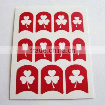 Wholesale DIY Reusable Hearts Nail Art Stencil Hollow Out Nail Designed Template photo-6