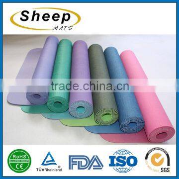 Wholesale custom waterproof round yoga mat