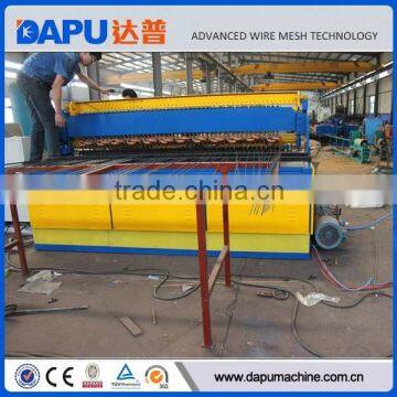 Galvanized welded triangle fence mesh welding machine