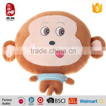 2016 China factory color plush monkey stuffed cheap monkey plush toy