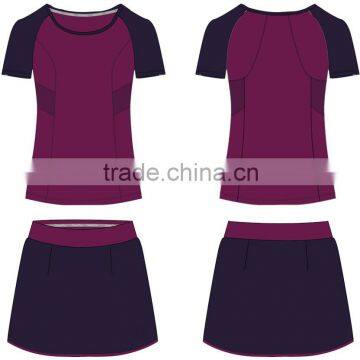 2014New Design Sublimation Fashion Lady Tennis Dress Tennis wear