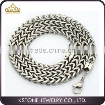 KSTONE Stainless Steel Cable Chain Necklace