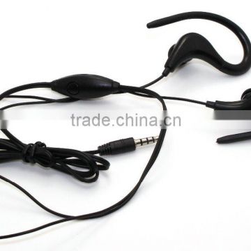 Earhook! black in ear earbuds popular earphone wired good sound