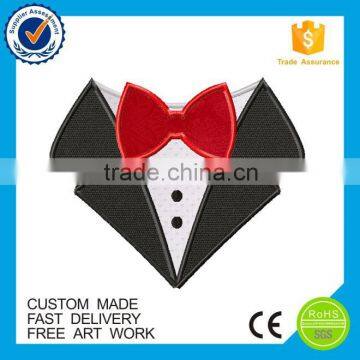 2016 high quality embroidery sew-on custom shirt patch