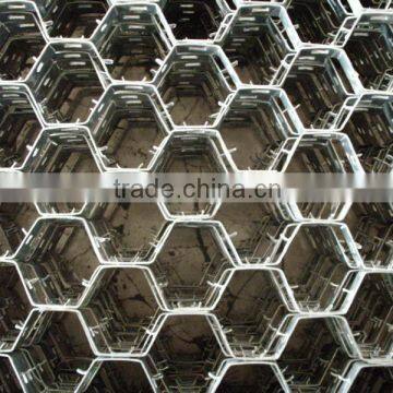Metal Hex Grid Refractory Lining