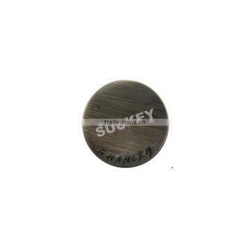 Branded Metal Button for Quality Garments (MB008)