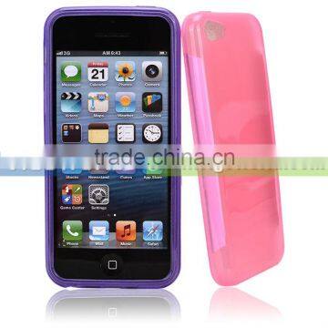 For Iphone5c TPU Silicone Gel Shell Cover Case