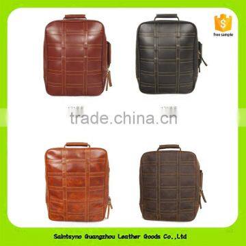Wholesale Vintage Leather Backpack, Durable Leather Travel Backpack 16862 photo-5