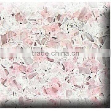 Big Slab Artificial Quartz Stone for Counter Tops and Floor Tiles , Decorative Engineered Quartz Stone photo-2