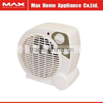 Space heating fan heater with 2000W