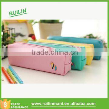 New Style Pen Shape Pu Pencil Pouch