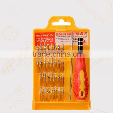 32 in 1 multi-function mobile phone cmputer repair screwdriver set tool universal