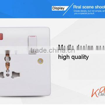White 250V 10amp 3 Pin Multi Universal Socket Outlet photo-4