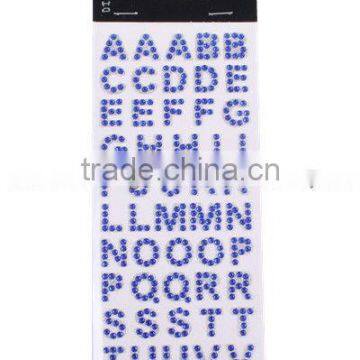 Smart and Kraft Diamante Letter Sticker