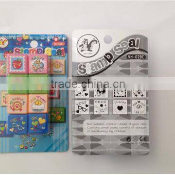 hot sell self inking kids stamps set