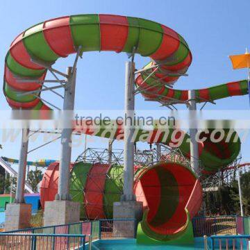 Python fiberglass water slide for sale