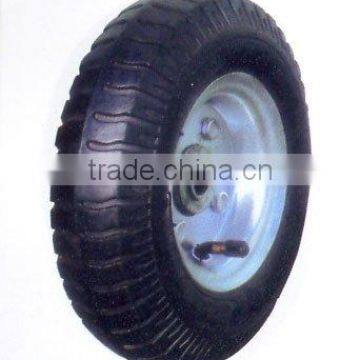 pneumatic rubber wheel