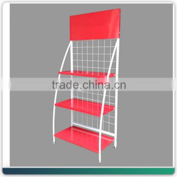 foshan factory metal ceramic glue display stand display shelf for tile adhesive