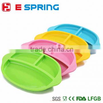 BPA FREE Baby Kid's Silicone Service Plate